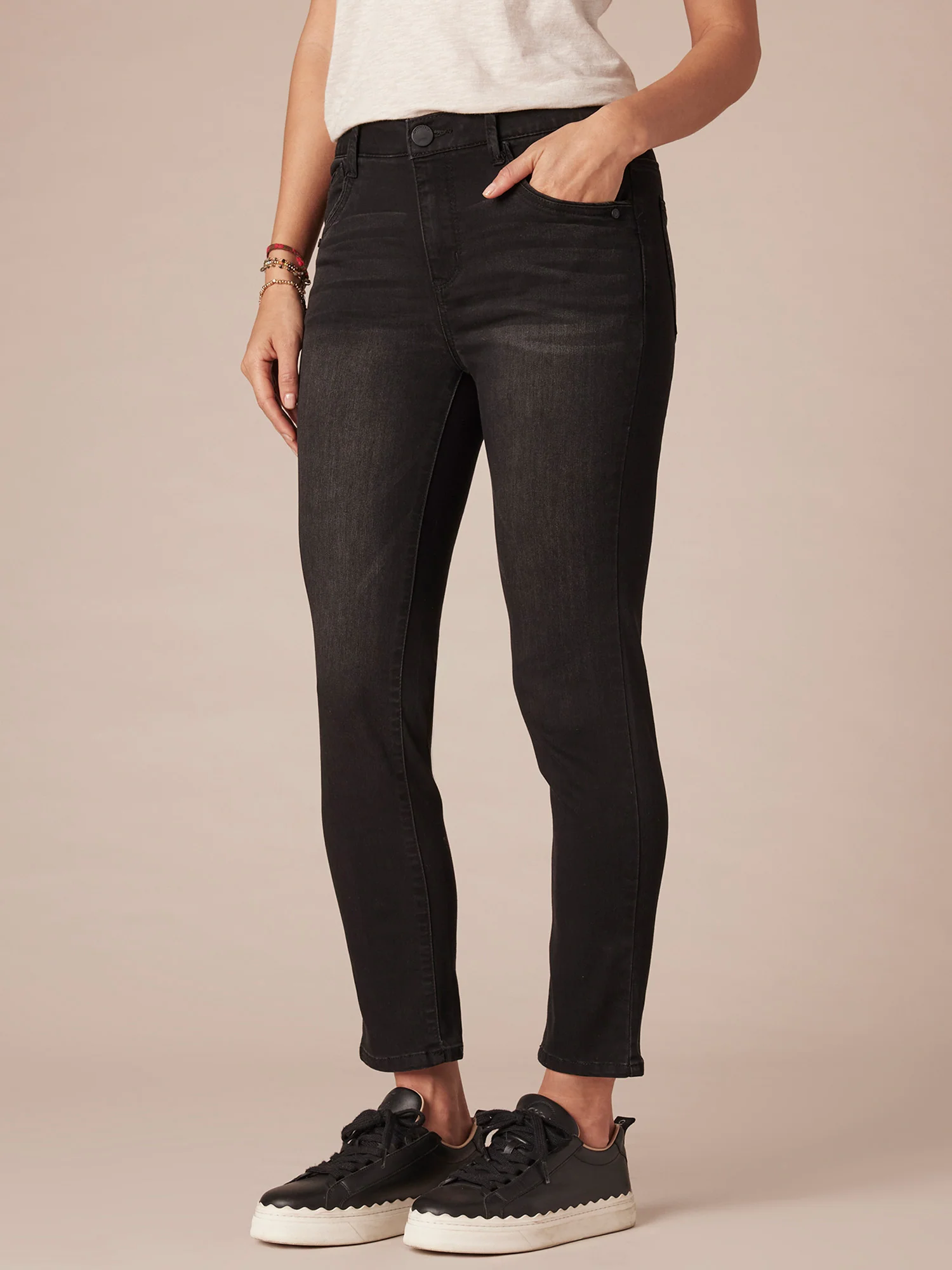 Stretch Black Denim 