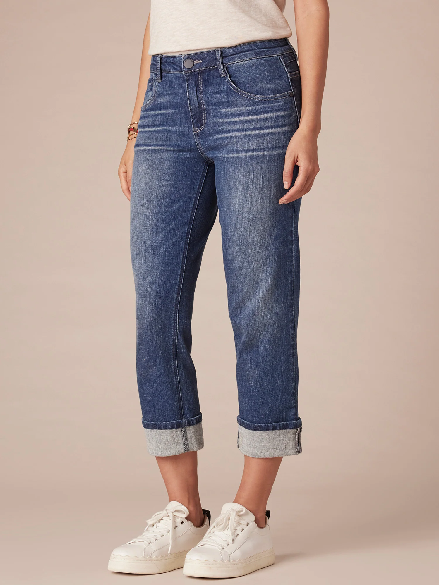 Flex-Ellent Mid-Rise Cropped Girlfriend Jean - Legahigh