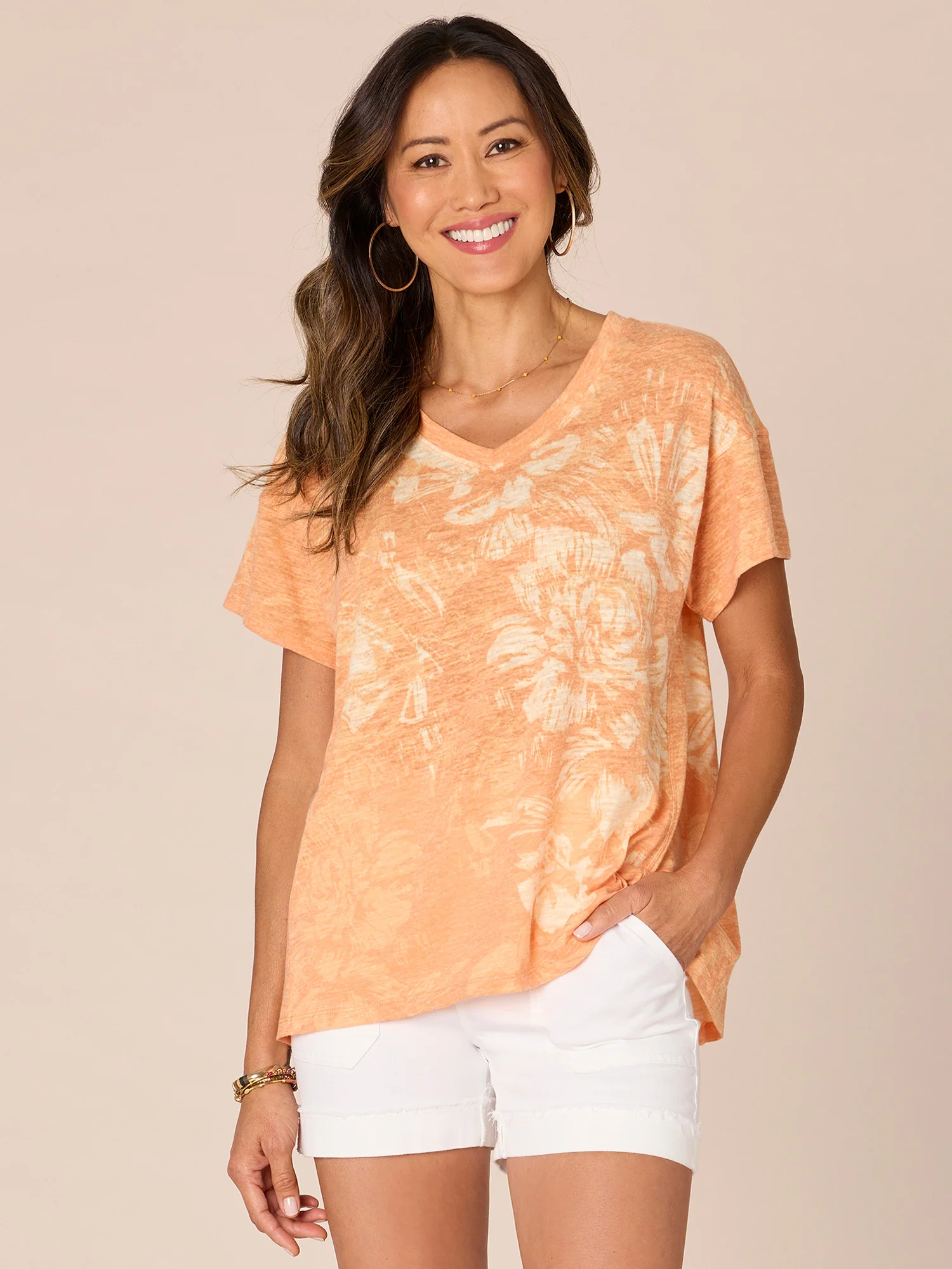 Short Sleeve Knit Tee - Legahigh