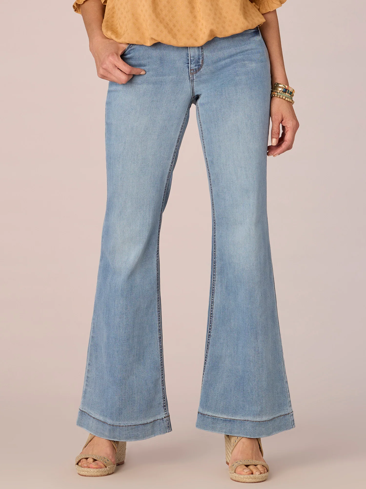 Kick Flare Jeans - Legahigh