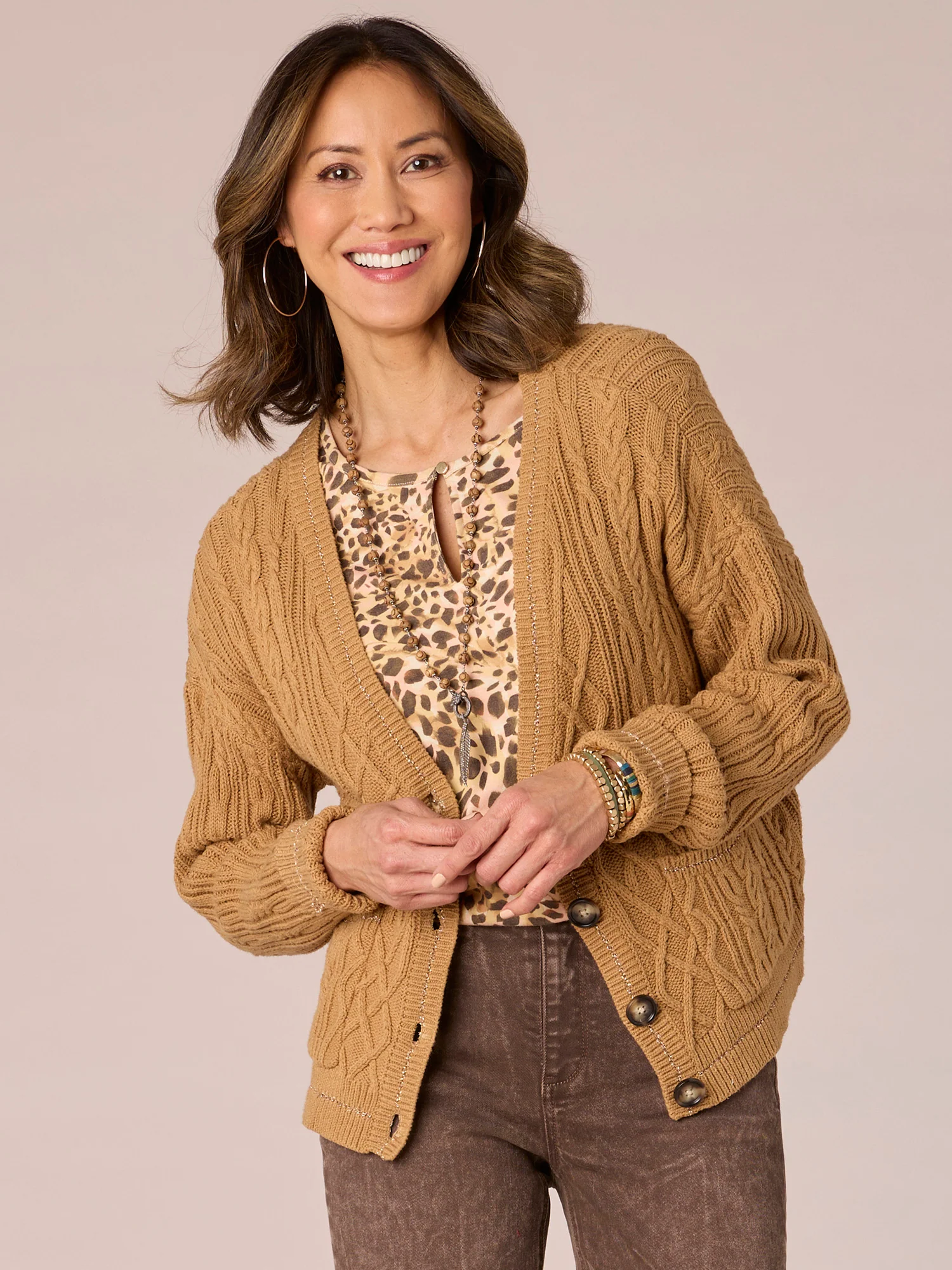 Long Sleeve Cardigan - Legahigh